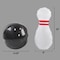 Toy Time Giant Bowling Game Set, Inflatable Jumbo Pins and Ball, Outdoor and Indoor Use, For Children/Adults 875761NGM - alternate 2